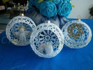 Novogodisnji Snowflake Heklanje Seme Christmas Decoration 06
